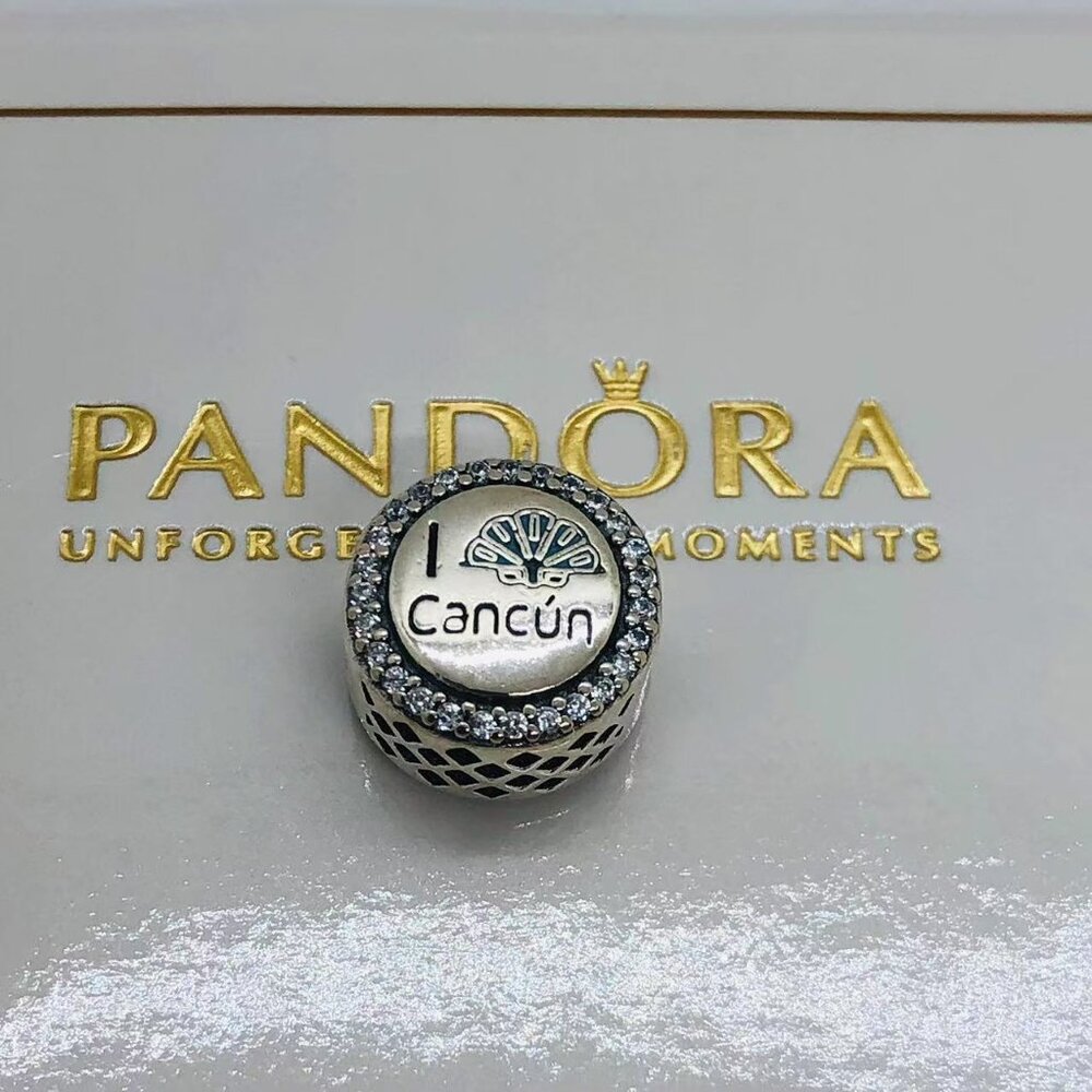 🌞📖Pandora Cancun Exclusive Seashell Dangle Charm